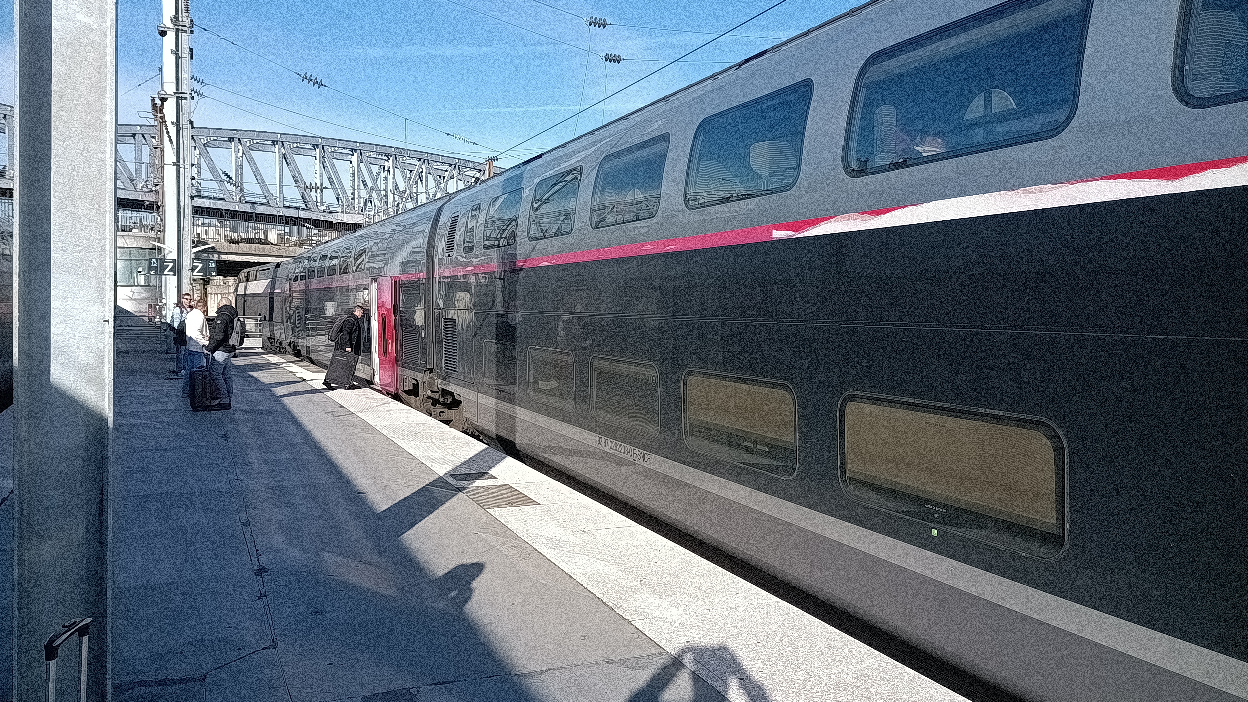 The TGV to Lille
