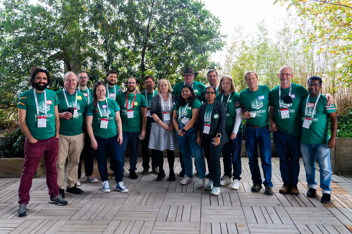 Photo of mentors at DrupalCon Lille 2023