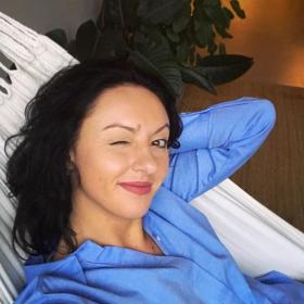 Lenny Moskalyk winking