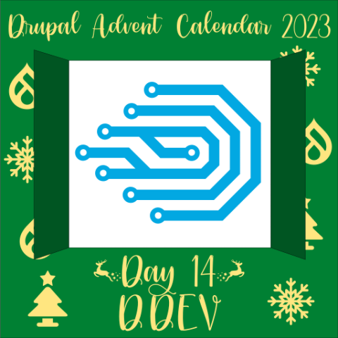 Door 14 containing the DDEV logo.