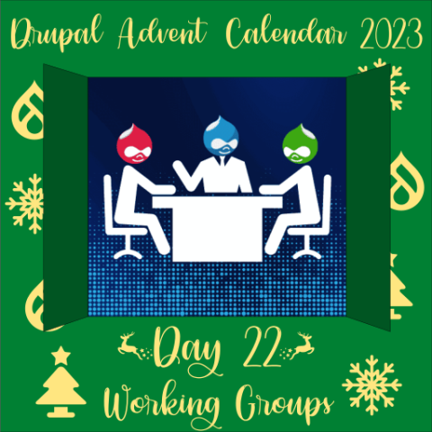 Door 22 containing Drupal Working Groups
