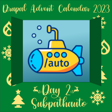 Door 2 showing a submarine with /auto on the side for Subpathauto